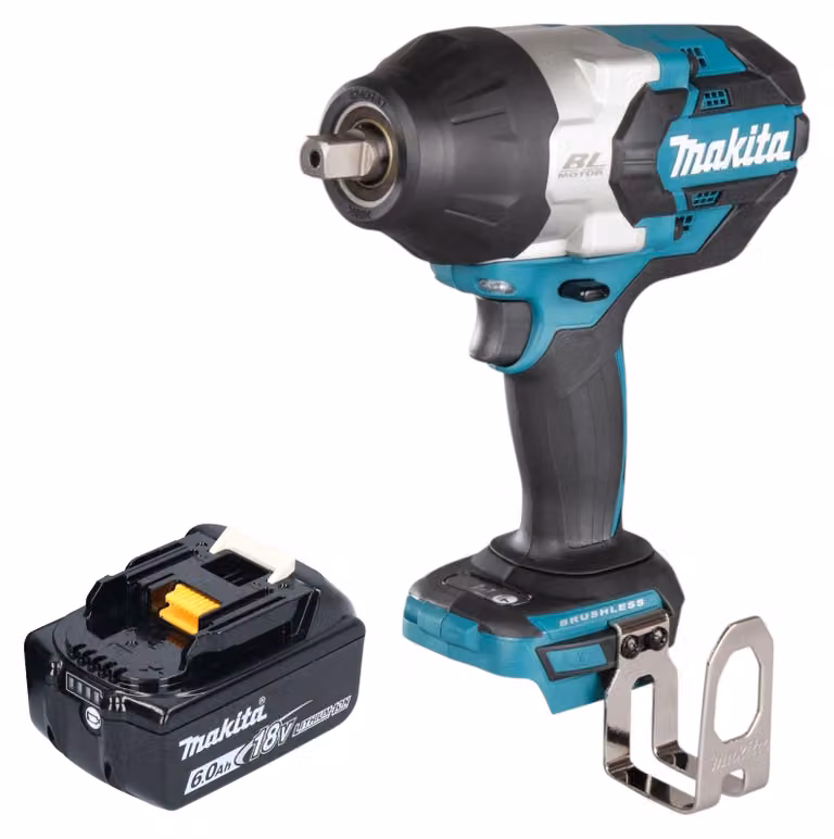 Avvitatore a impulsi a batteria Makita DTW 1004 G1 18 V 1050 Nm 1/2" senza spazzole + 1x batteria ricaricabile 6,0 Ah - senza caricabatterie