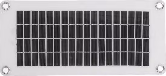 Caricabatterie solare da 12 V – Alta efficienza – Basso consumo energetico – Silicio monocristallino – Materiale ETFE – Portatile – Controller intelligente – Stazione di ricarica solare – Impermeabile per auto e camper