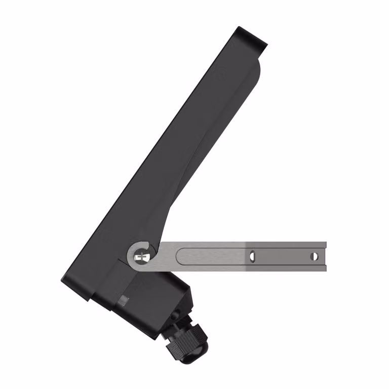Theben Faretto da esterno a LED theLeda B100 dual, nero, Nero, Alluminio, Lampada LED da esterni