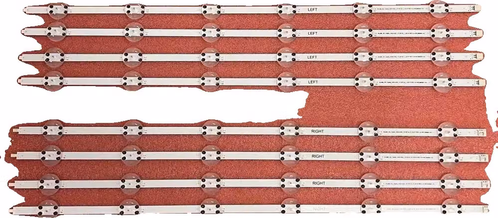 Set di strisce retroilluminate a LED, larghezza 125,7 mm, efficienza energetica, dimmerabili