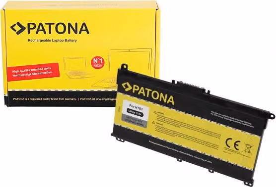 Batteria per laptop PATONA, 11,4V, 3600mAh, compatibile con HP 15-CS e HP 17-BY