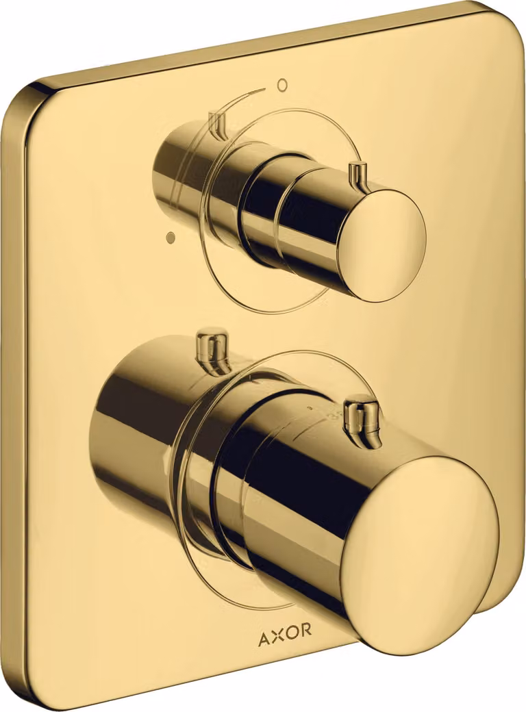 hansgrohe AXOR Citterio M thermostat encastré avec vanne d'arrêt, 34705990, 34705990