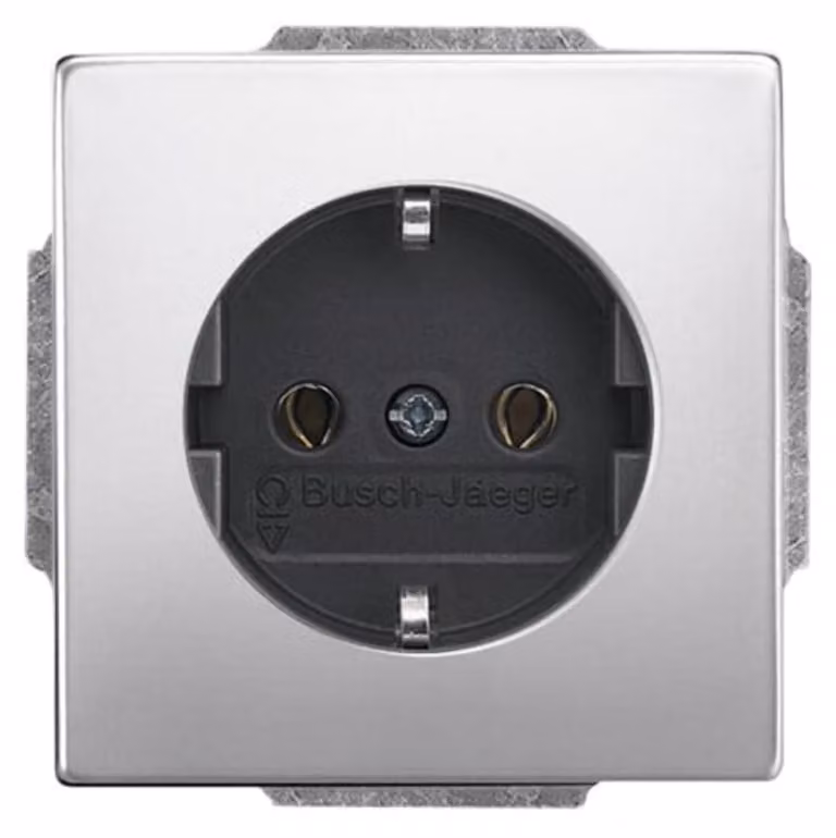 Busch-Jaeger 20 EUC-866 Presa di corrente in acciaio inox puro