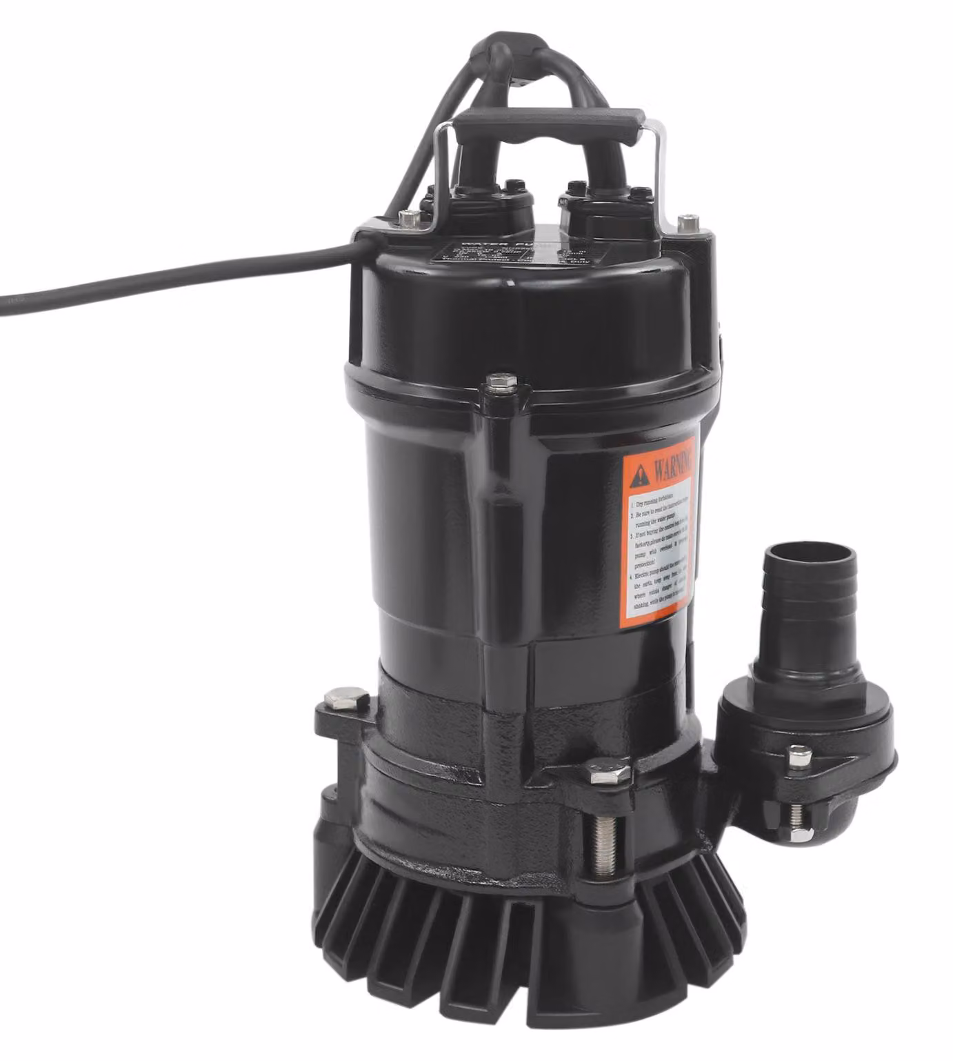 Pompa per acque reflue, pompa sommergibile - Potenza: 550 W - Tensione: 230 V - Adatta per acque sporche - Robusta struttura in metallo