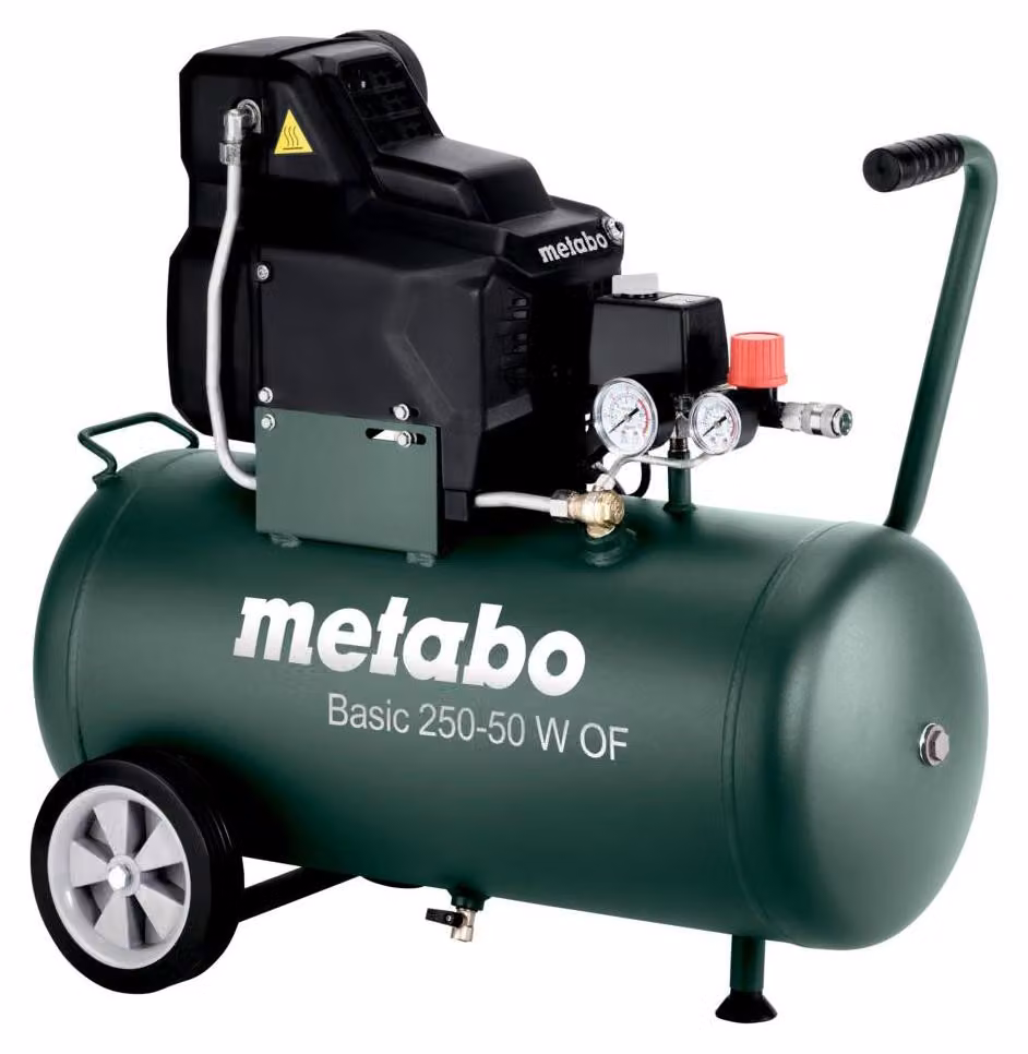 metabo Kompressor Basic 300‑50-150 l/min Füllleistung, 50 l Kesselgröße