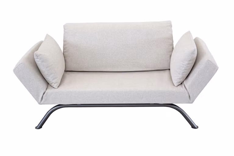 Divano Letto 2 Posti LIV Bianco