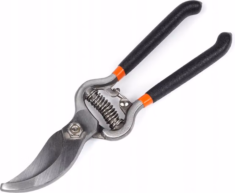 Forbici Polax 200 mm - acciaio temprato, manici ergonomici, diametro di taglio 20 mm, antiruggine, leggere e precise