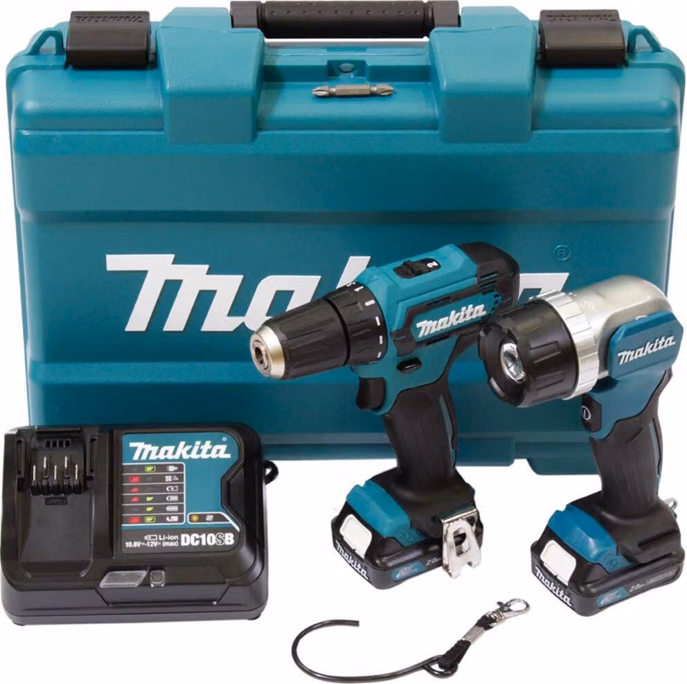 Trapano avvitatore a batteria Makita DF333DSAL1