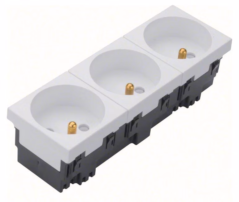Hager EER3339010, Bianco, 135 mm, 40 mm, 45 mm