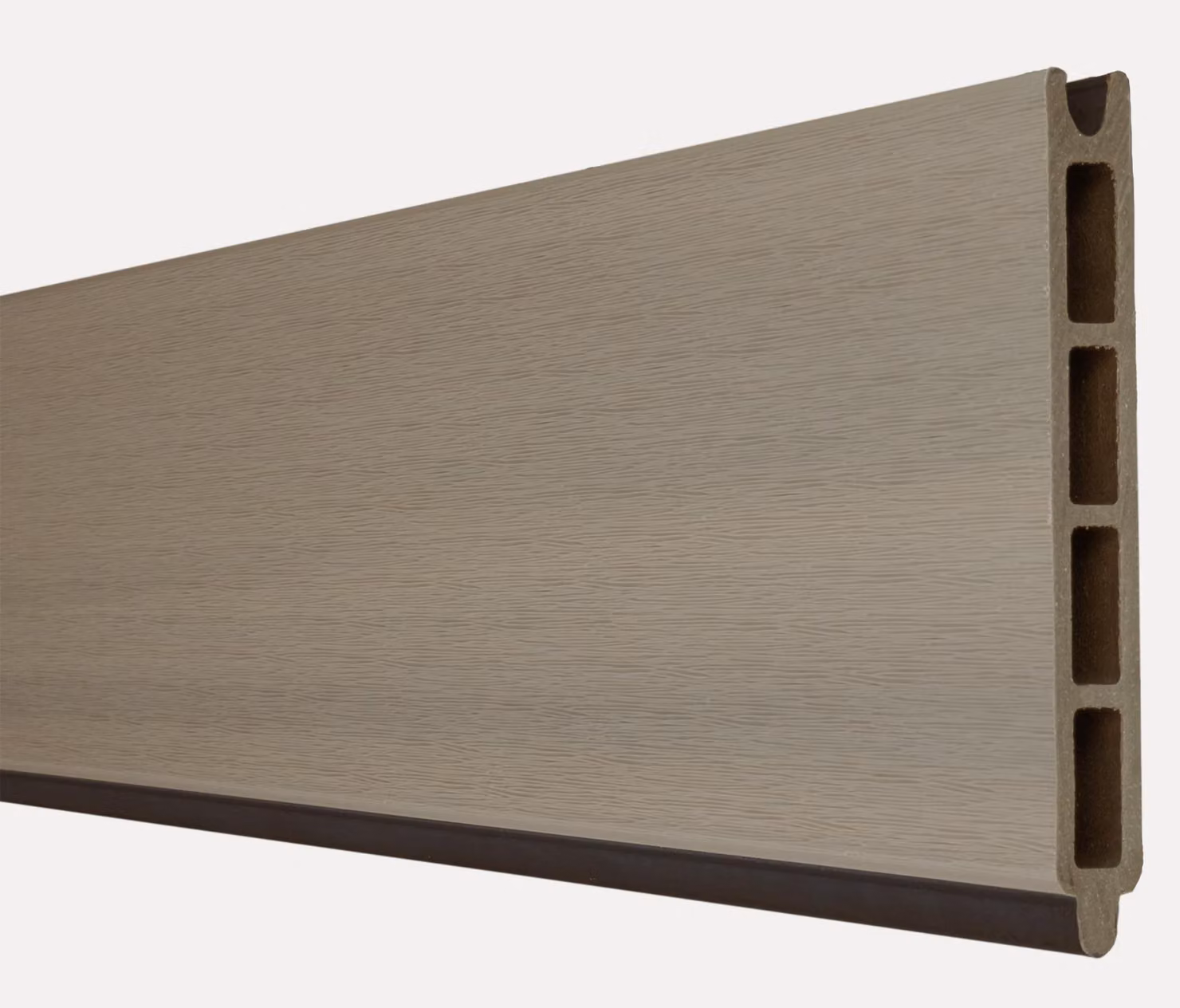 Sistema a innesto GroJa Solid profilo singolo 180 cm bi-colore coestruso
