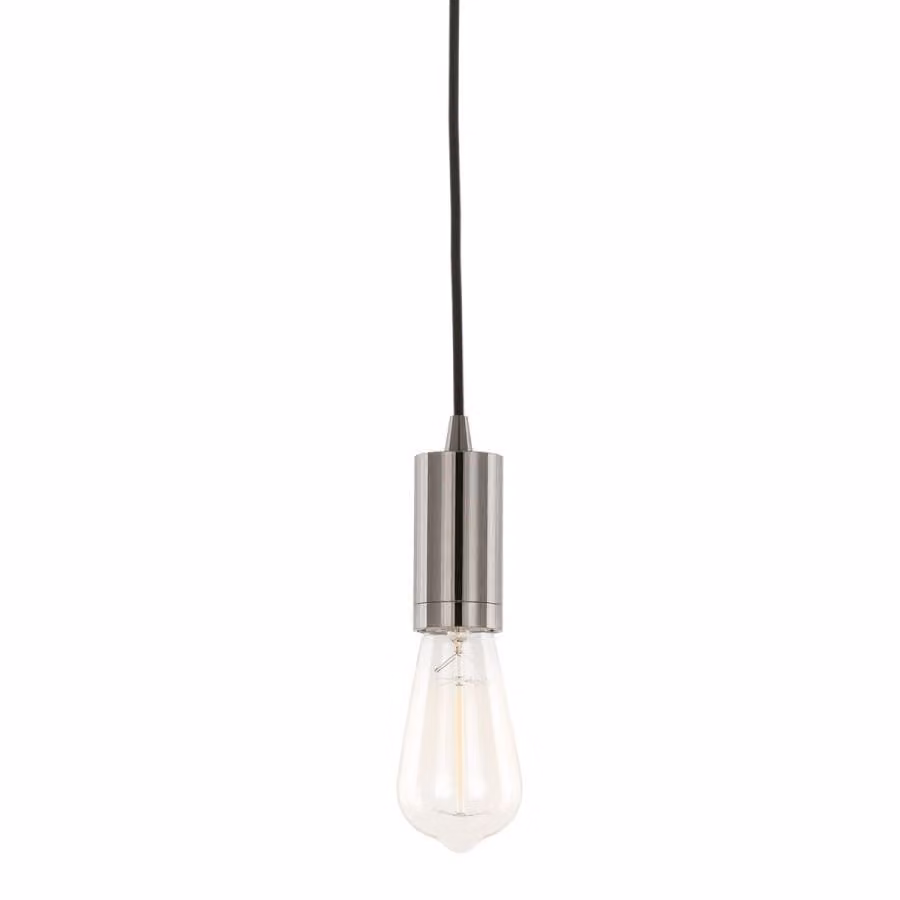 Italux Moderna moderna lampada a sospensione nera DS-M-038 NERO LUCIDO