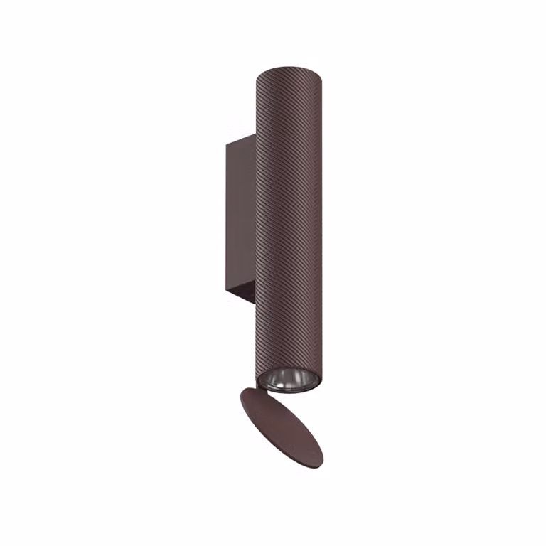 Flos - Flauta Spiga 1 Dimmable DALI - Lampada da parete o soffitto da esterno - Marrone