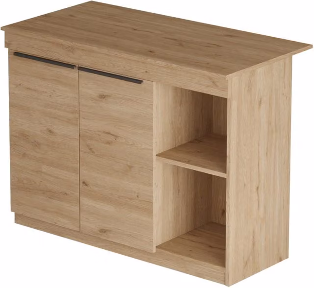 Tavolo da cucina in legno "Siven" - 120 x 60 x 88 cm - Marrone