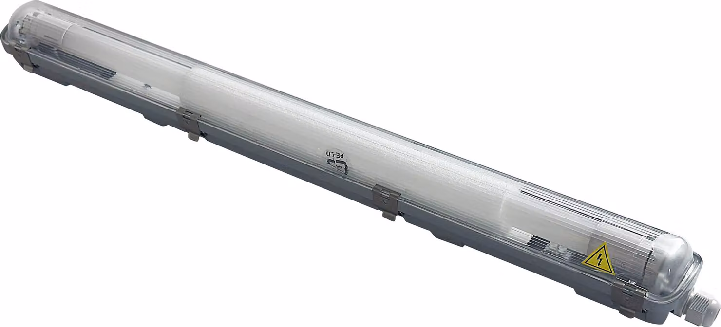 BLULAXA Lampada a LED per ambienti umidi, 28 W, 4000 K, 4200 lm, bianco neutro, IP65, certificata D, 150 cm