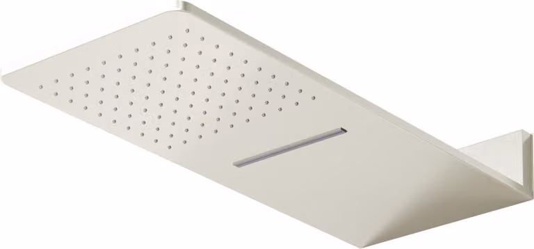 Steinberg Série 390 Wall Rain Douche de tête, raccordement direct au mur, Easy-Clean, fonction jet, 600x250mm, 3905662BN, 3905662BN