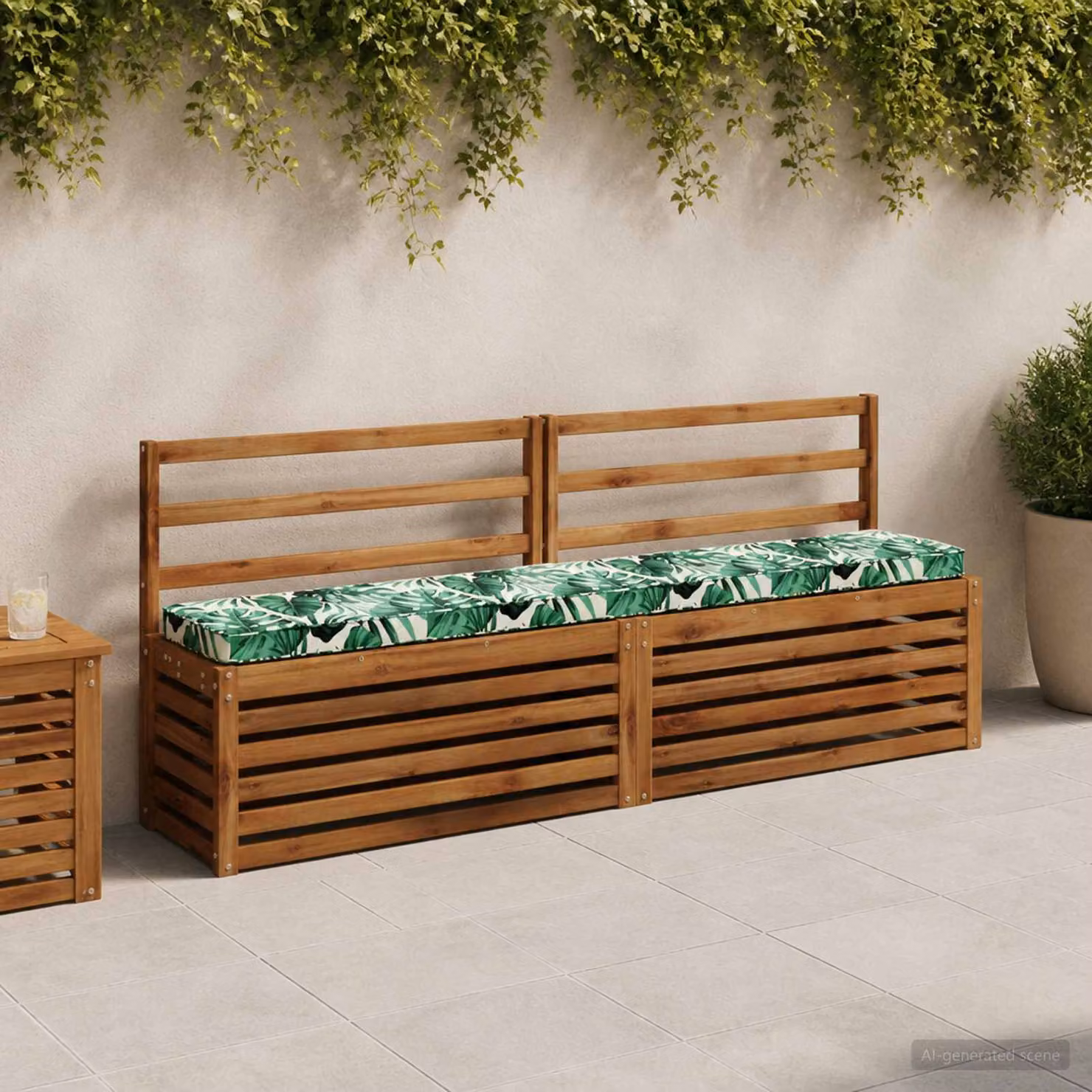 vidaXL Cuscini per Panchina a 2 Pezzi VUGHT 2 pz 100% Poliestere