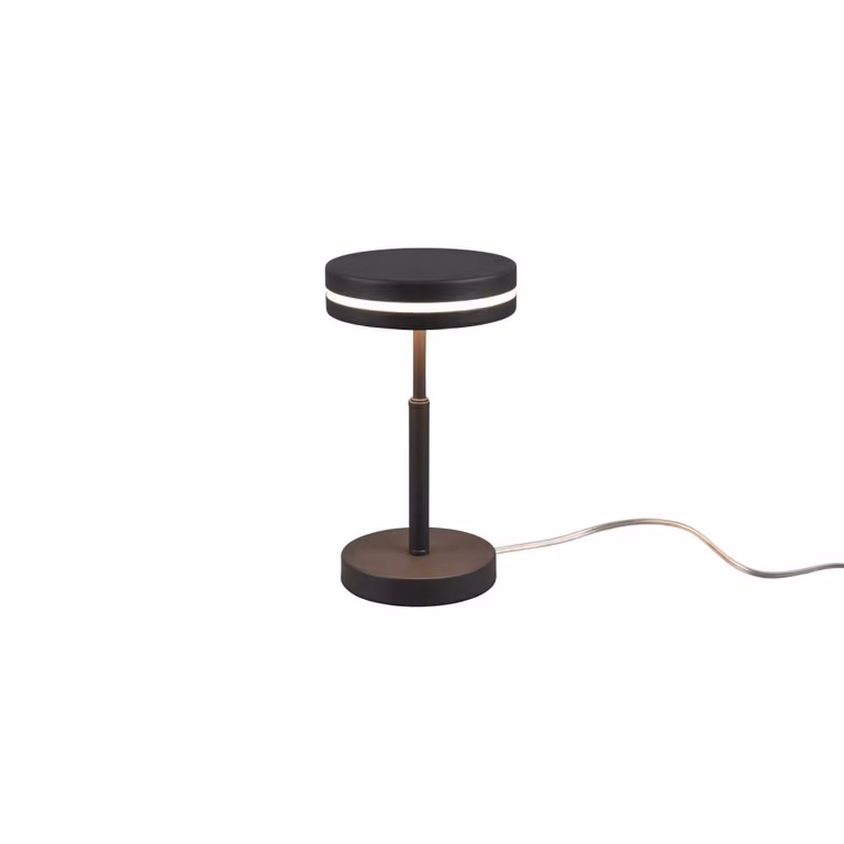 Lampada da tavolo FRANKLIN antracite di Trio 526510142