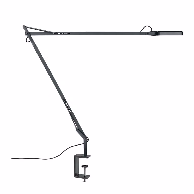 Flos - Kelvin Led Clamp - Lampada da tavolo - Antracite