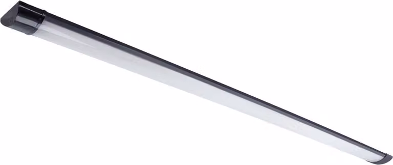 Lampada da soffitto a LED con dimmer Nero Bianco allungato Variazione di colore 4200 K 5280 lm Lampada da soffitto