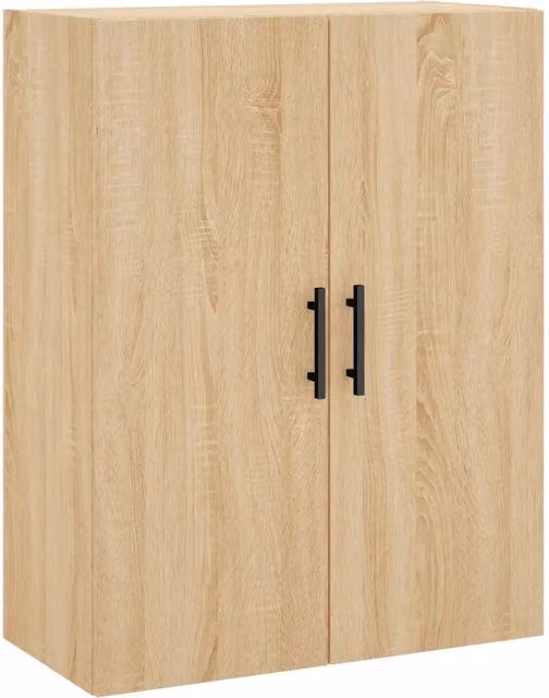 Armadio a parete design moderno portaoggetti sospeso 69,5 x 34 x 90 cm in legno multistrato rovere sonoma 02_0048598