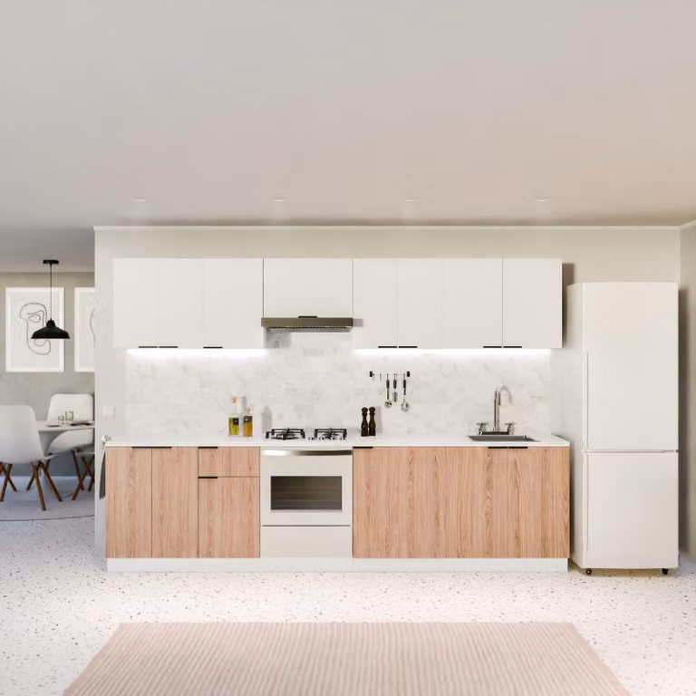 Mobiletto da cucina sospeso, dimensioni 60x32,8x60 cm, 1 anta, 1 ripiano, colore nero e noce