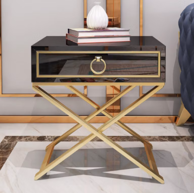 Nacht Konsole Tisch Beistell Schlafzimmer Kommode Schrank Tische Konsolen Design
