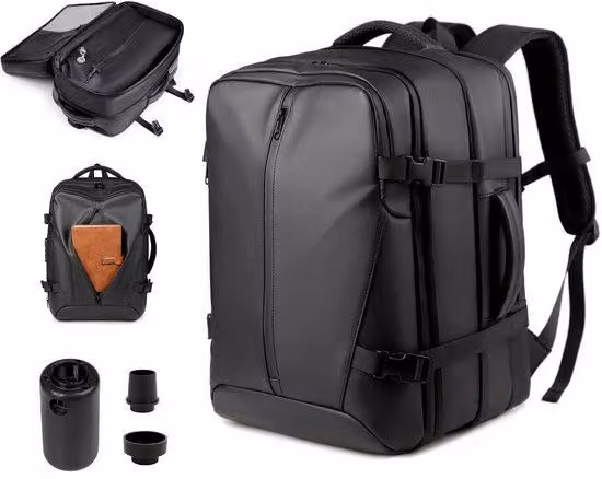 Set di sacchetti sottovuoto da viaggio, 12 pezzi, 3 misure: 70 x 45 cm, 60 x 40 cm, 50 x 35 cm, riutilizzabili, compatti