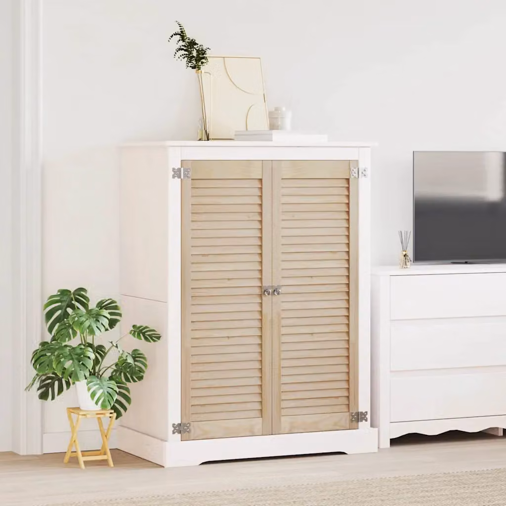vidaXL Porta per Armadio con porta 2 pz Naturale 110 x 39,5 cm