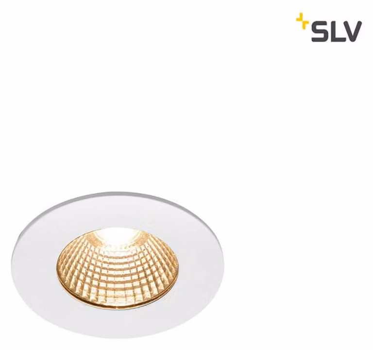 Patta-I LED plafoniera da incasso IP65 bianco tondo Dim a caldo