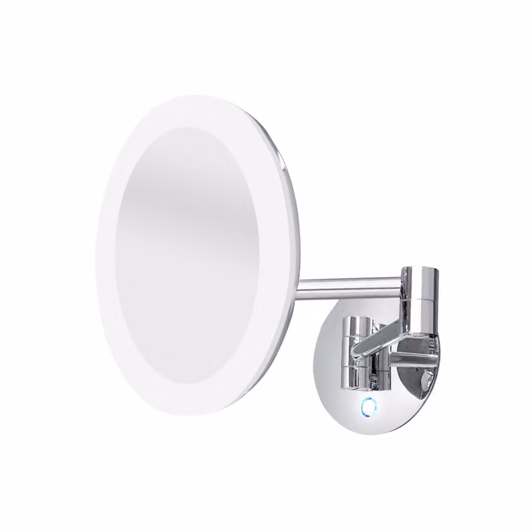 Specchio cosmetico a LED con illuminazione Ø 200,50 mm
