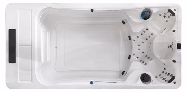 Hydromassagewanne Blubberbad Whirlpool Spa-Bad Whirlwanne 466x230cm