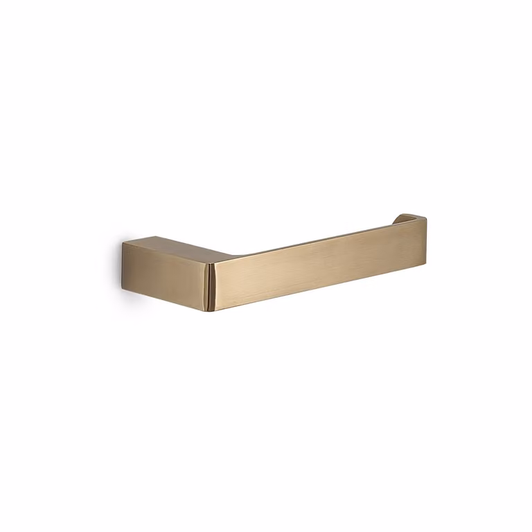 Portarotolo da muro in ottone e Cromall PI24 Gedy serie PIRENEI Oro Matt