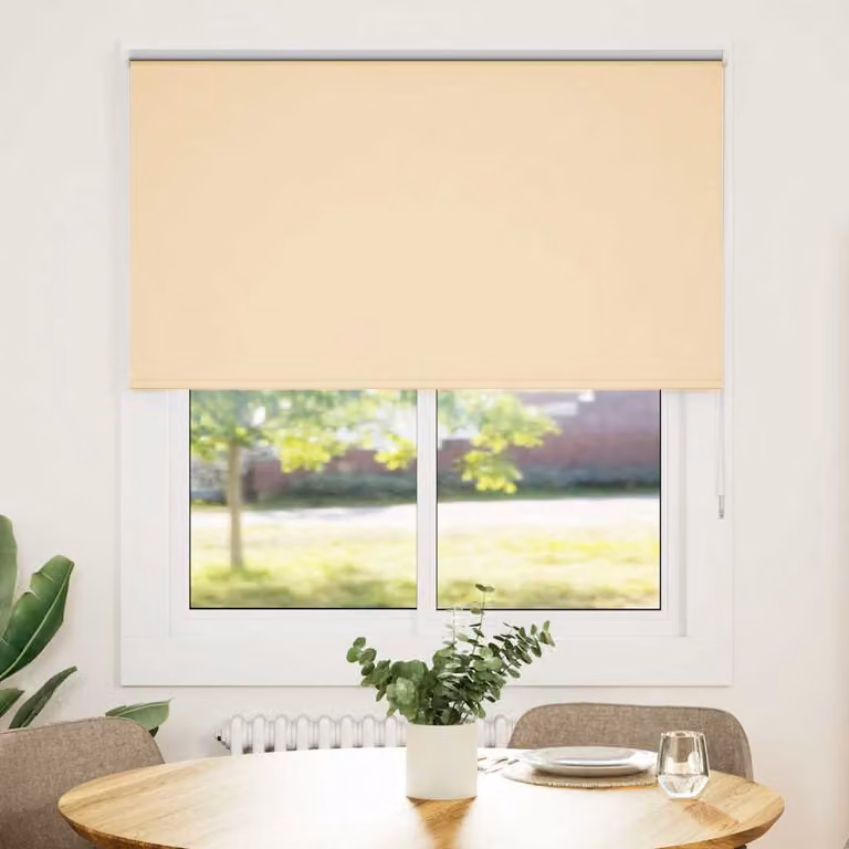 vidaXL Tenda a Rullo Oscurante 125x150 cm Larghezza Tessuto 121,6 cm