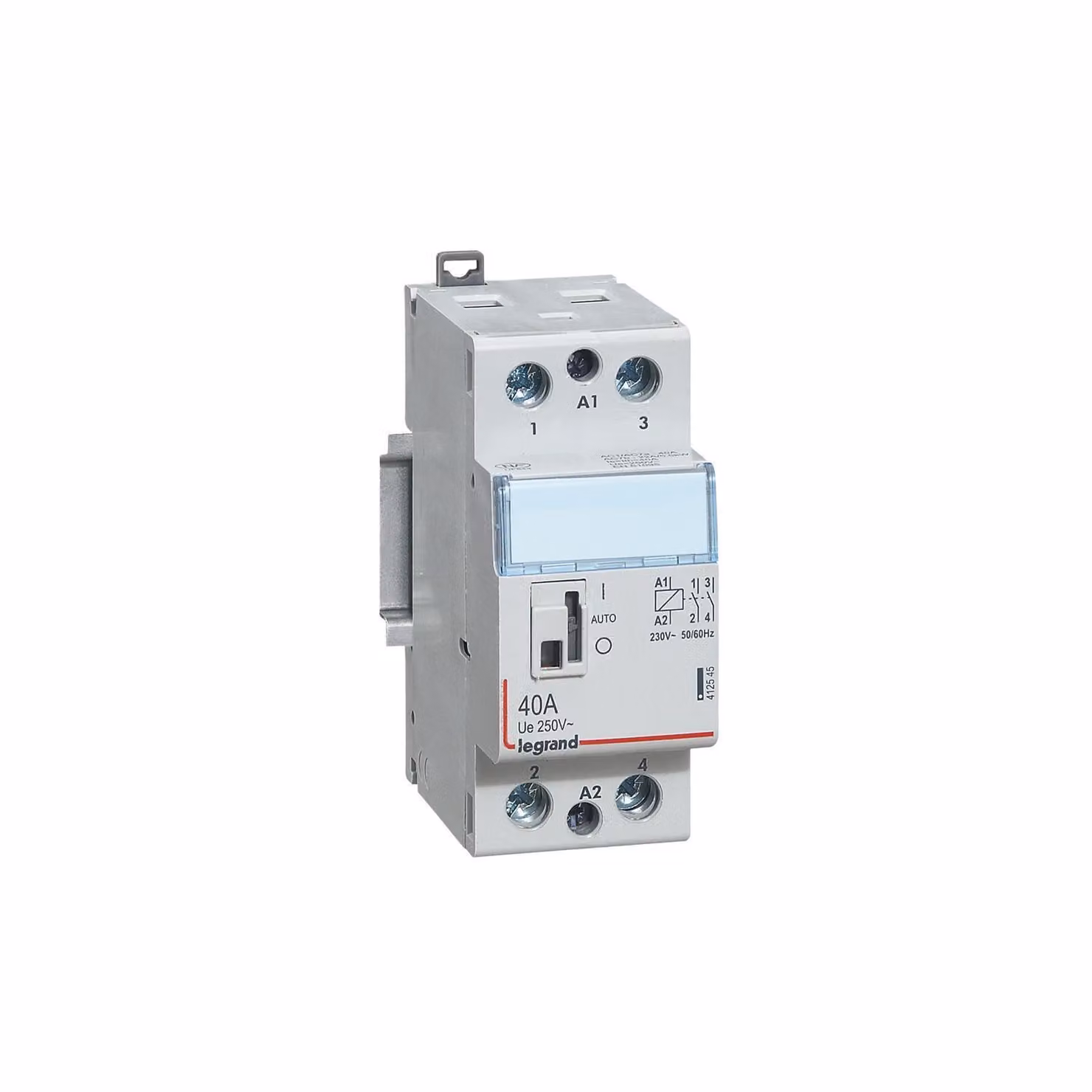 Contattore con bobina 230V CX3 2P 40 A 2NO 2 moduli LEGRAND 412545 40 A