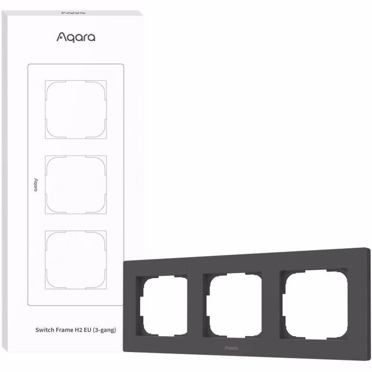 Telaio per interruttore Aqara H2 (triposto), grigio