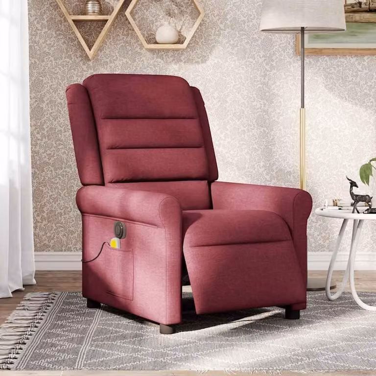 Poltrona massaggiante - Poltrona massaggiante elettrica - Poltrona TV - Poltrona relax - Inclinabile fino a 135 gradi