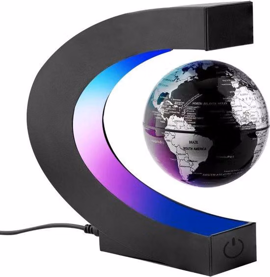 Lampada da scrivania compatta - Lampada da ufficio - Nera - LED