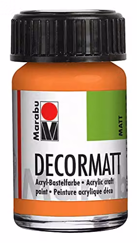 Decormatt Acryl Marabu 15 ml Arancione