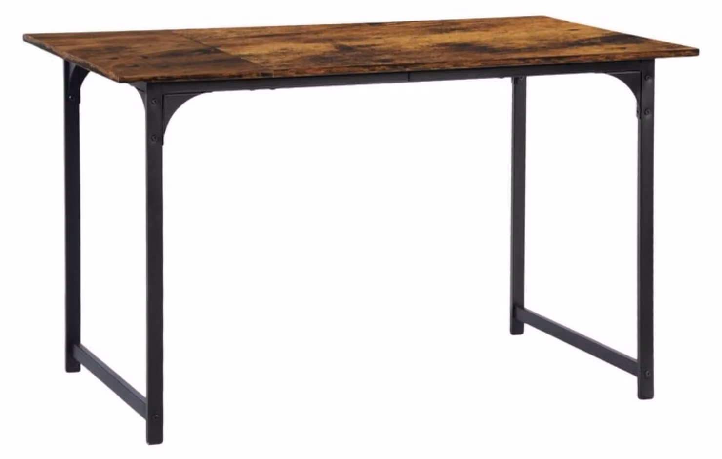 Tavolo pieghevole e estensibile, stile vintage, dimensioni 90x70x72,5 cm, struttura in metallo
