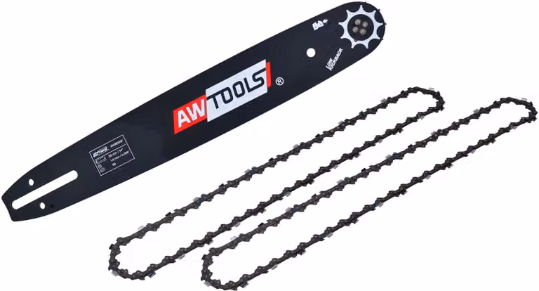Awtools Barra di guida+2Xcatena 40Cm/66/325"/1,5 Per Cs580/Cs620 / Black Line
