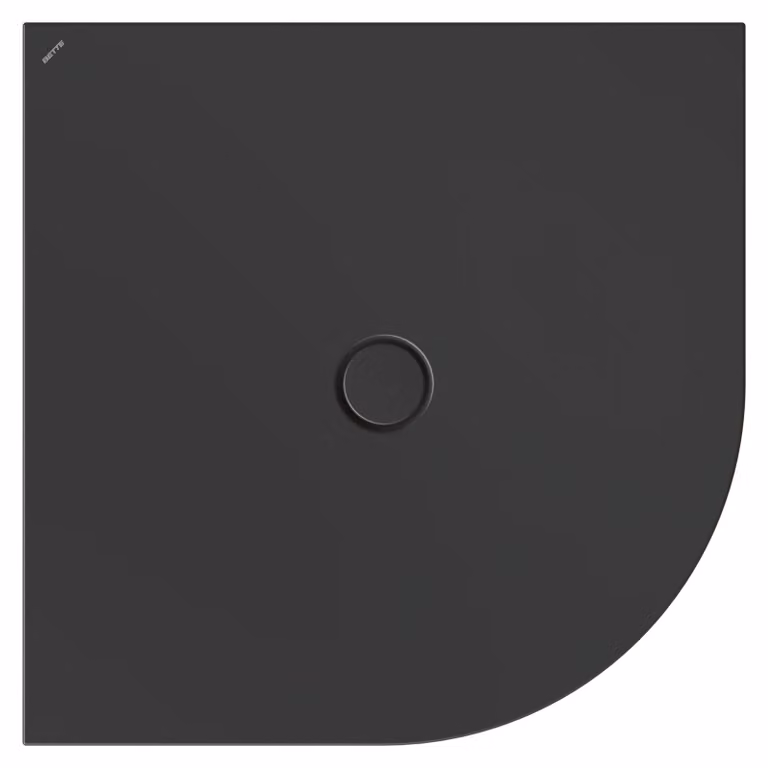 BetteFloor Corner receveurs de douche quart de cercle avec BetteGlasur Plus, 1000x1000mm, 5451-402PLUS, 5451-402PLUS