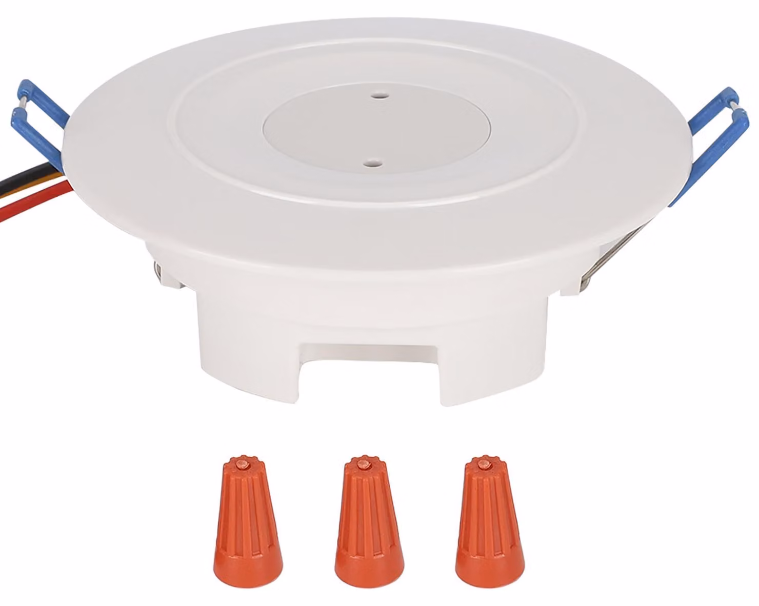 Sensore a microonde da 3,7 GHz Rilevatore di movimento corporeo Interruttore intelligente per il montaggio a incasso a soffitto nel corridoio AC110-240 V