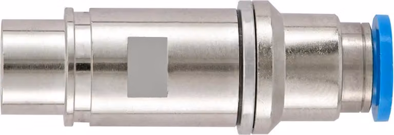 Contatto pneumatico HARTING con valvola di intercettazione Presa di contatto (F) Diametro esterno tubo flessibile 8,0 mm, 1 pezzo Materiale