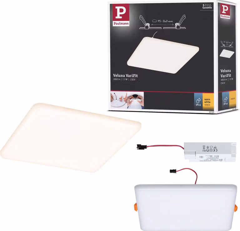Paulmann VariFit LED pannello da incasso Veluna