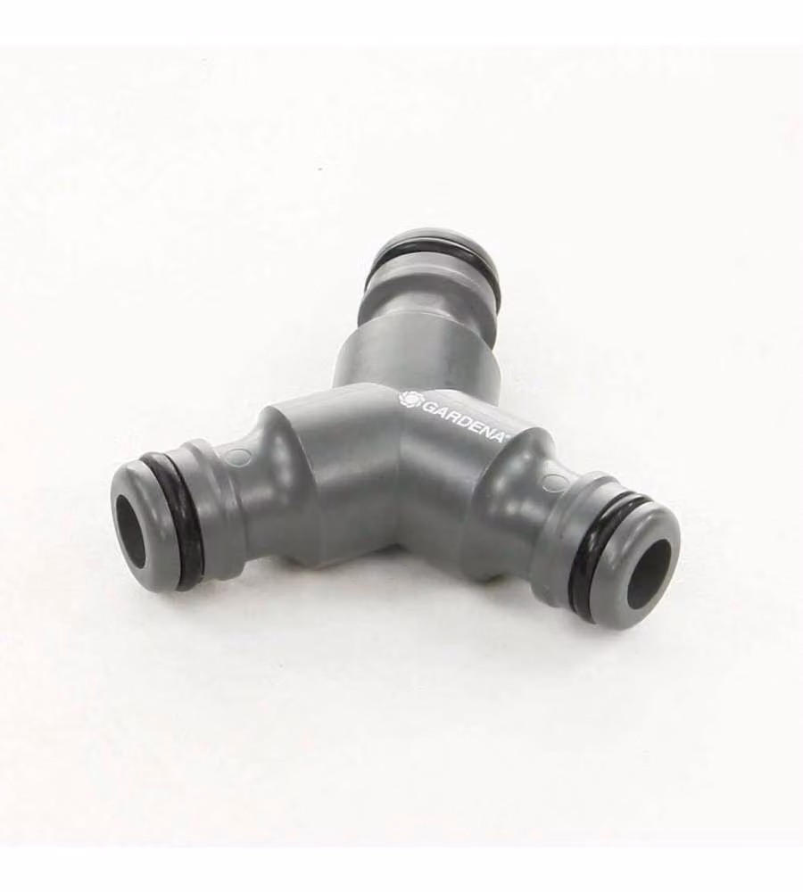 Gardena Deviatore a Y triplo per tubi 19 mm a 13 mm - Giunto a Y