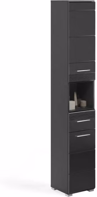 Colonna da bagno – Nero lucido – KLEANKIN