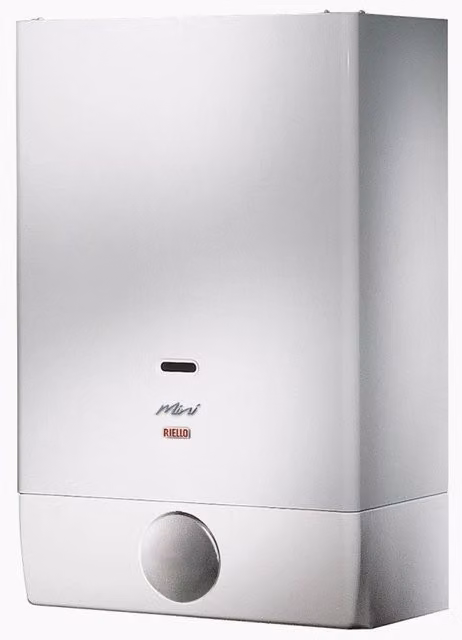 Scaldabagno a gas Riello Mini 11 GPL bianco con kit per scarico fumi