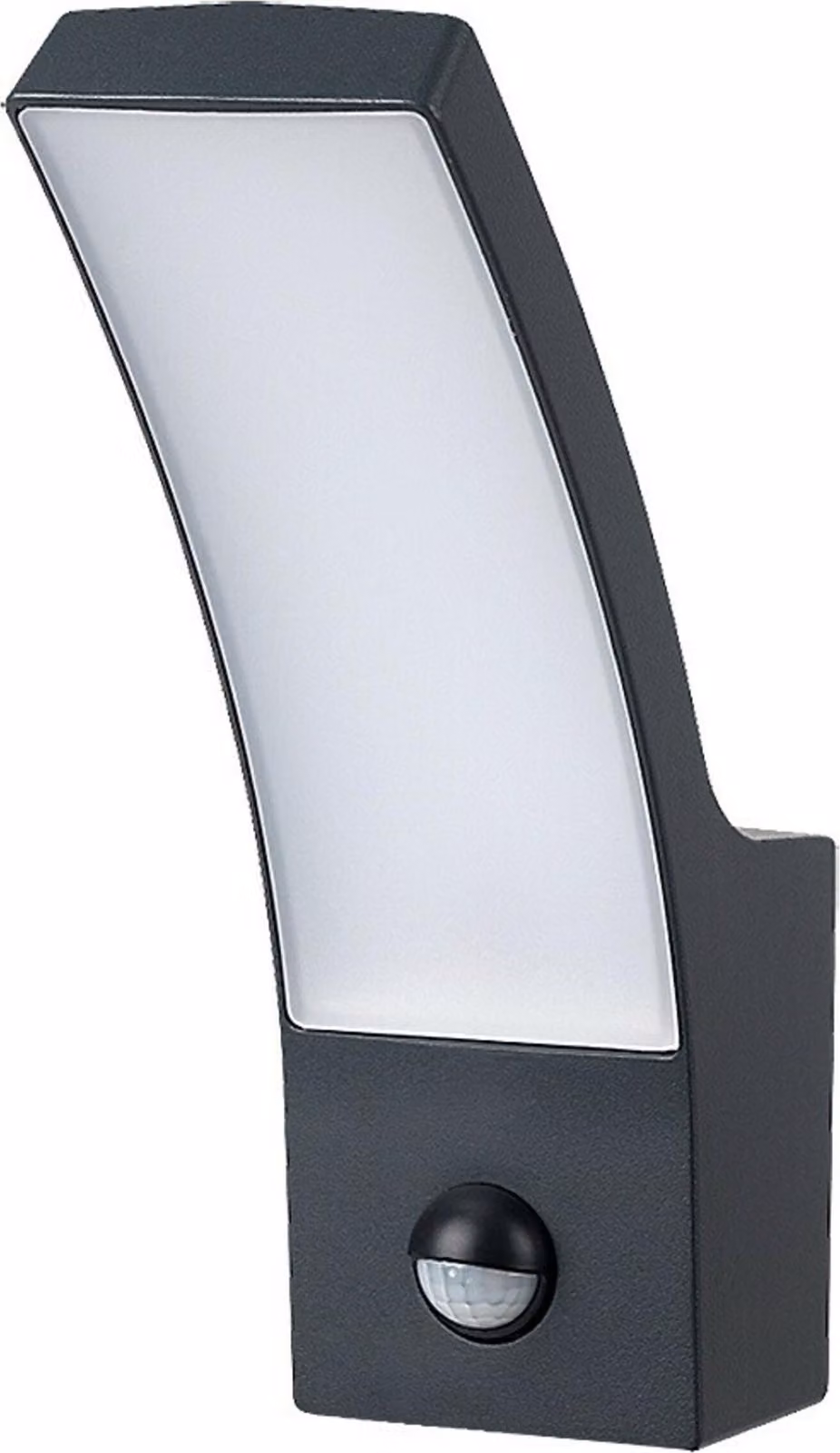 Rabalux 7505 Palanga lampada da parete per esterni, 12W, 3000K, 800lm, alluminio, bianco antracite, bianco caldo, IP44, 24cm
