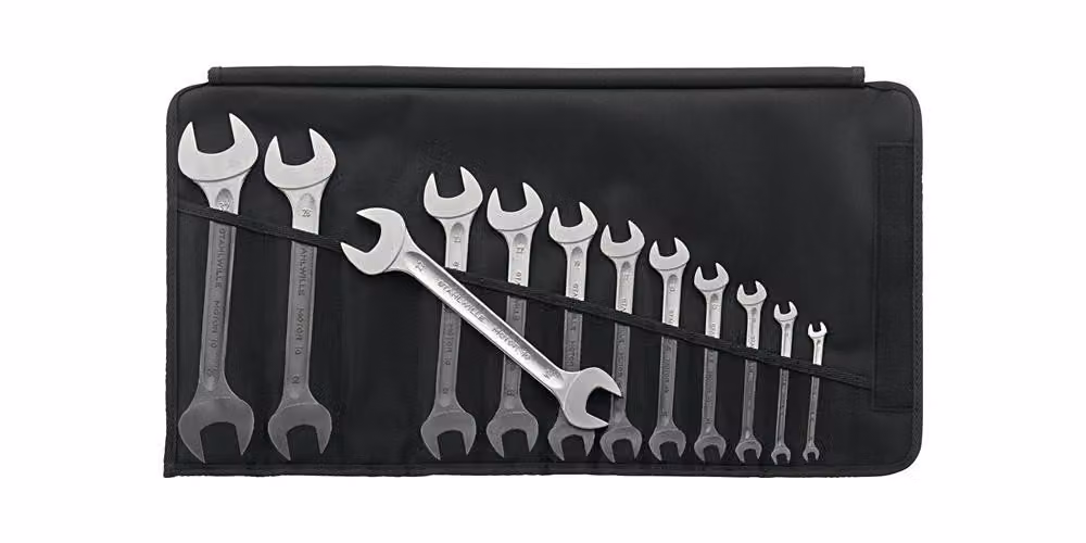 Set di chiavi aperte doppie Stahlwille 44540 12 pezzi SW6 - 32 mm - 96400306