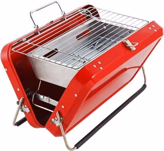 Barbecue portatile a carbonella